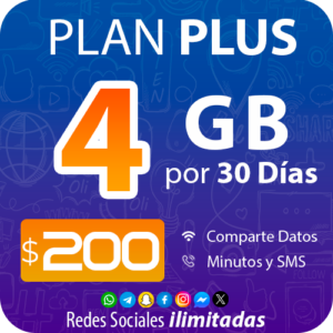 PLAN PLUS 4GB